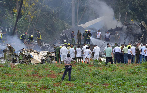 accidente aéreo en La Habana Tres pasajeros sobrevivieron al accidente aéreo en Cuba